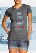 Image result for Truett Robot Shirt