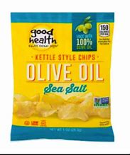 Image result for Good Health Chips Olive Oil