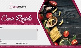 Image result for Buono Regalo per Una Cena