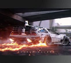 Image result for DeLorean Back to the Future 1