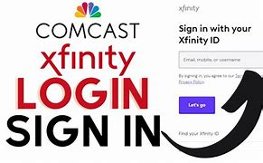 Image result for Xfinity Sign in Email and Password