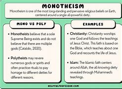 Image result for Monotheism