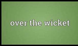 Image result for Right Arm Over the Wicket