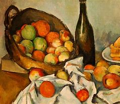 Image result for Fruit Bowl Glass and Apple's Paul Cezanne