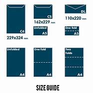 Image result for Standard Window Envelope Sizes