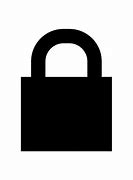 Image result for Write Lock Symbol in Text