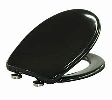 Image result for Black Toilet Seat Cover