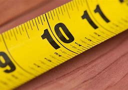 Image result for Bottom Red Numbers On a Measuring Tape