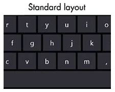 Image result for Picture of Note 10 Virtual Keyboard
