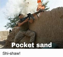 Image result for Lady with a Shovel Sand Meme