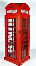 Image result for Blue Telephone Box Display Cabinet
