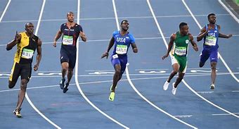 Image result for 100 Meters On a Track