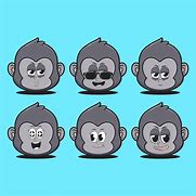 Image result for Gorilla Emoji Cartoon Design