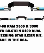 Image result for Ram 2500 Bilstein 5100 Dual Steering Stabilizer Boot