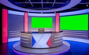 Image result for News Studio Green Screen Background