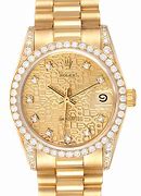 Image result for Rolex Gold Watch