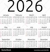 Image result for 2026 Calendar