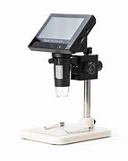 Image result for Microscope with Camera and Monitor