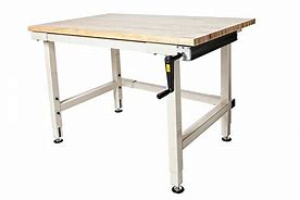 Image result for Hand Crank Adjustable Height Workbench