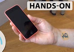 Image result for iPhone 5C in Hand