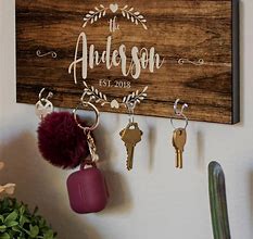 Image result for key rings holders wall mounted