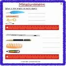 Image result for Maths Measurement Worksheets