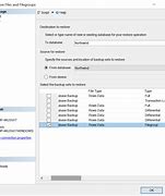 Image result for Restore Files and Filegroups