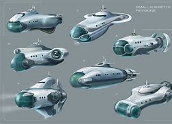 Image result for Sci-Fi Submarine Concept Art