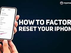 Image result for Factory Reset iPhone 5C