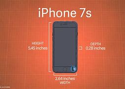 Image result for iPhone 7 Dimensions Inches