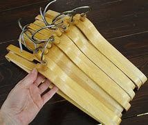 Image result for Craft Wooden Coat Hangers