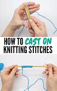 Image result for Cast On Stitches for Knitting