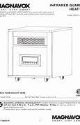 Image result for Magnavox Infrared Heater Parts