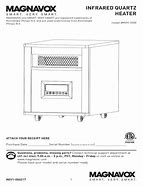 Image result for Magnavox Infrared Heater Replacement Fan