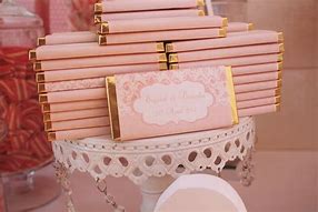 Image result for Pink Wrapped Chocolate Bar