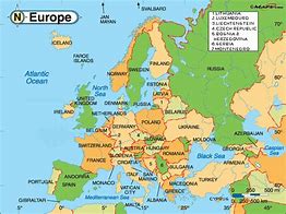 Image result for Europe Map Simple