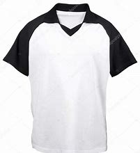 Image result for White T-Shirt with Black Sleeves