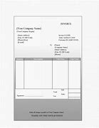 Image result for Blank Roofing Invoice