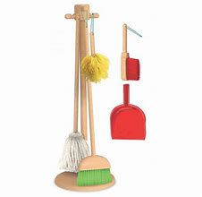 Image result for Melissa and Doug Wooden Cleaning Accessories