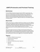 Image result for UMTS Protocol