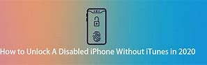 Image result for How to Unlock Disabled iPhone