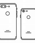 Image result for Vector Line Outline of iPhone