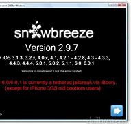 Image result for Sn0wbreeze Jailbreak