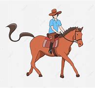 Image result for Man Riding Horse Clip Art