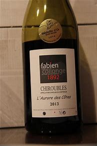 Image result for Fabien Collonge Chiroubles L'Aurore Cotes