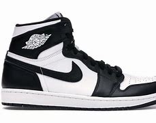 Image result for Air Jordan 1 Black and White