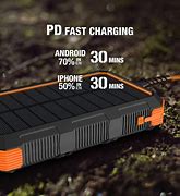 Image result for Tough Tested Solar Charger IP44 Waterproof Rugged Power Bank