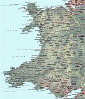 Image result for Driving Map of Wales