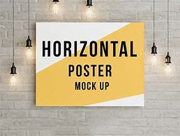 Image result for Horizontal Poster Mockup Psd Free