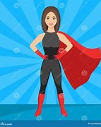 Image result for Female Superhero with Cape